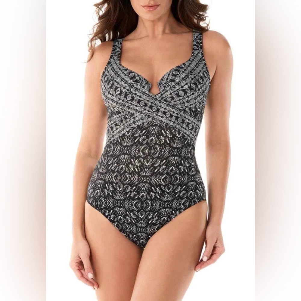 Miraclesuit L4815 Incan Treasure Escape One-Piece Swimsuit.